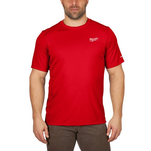 Men's WORKSKIN Lightweight Performance Shirt in Red