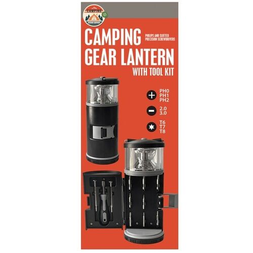 Camping Gear Lantern with Tool Kit