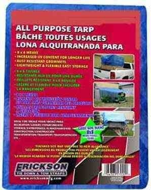 Blue Weave Tarp - 40' x 60'