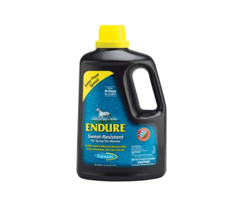 Endure Sweat-Resistant Fly Spray For Horses - 1 Gallon