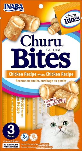 Churu Bites Chicken Recipe Cat Treats - 1.05 oz
