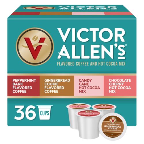 Holiday Favorites Coffee & Hot Cocoa Mix Variety Pack - 36 Count