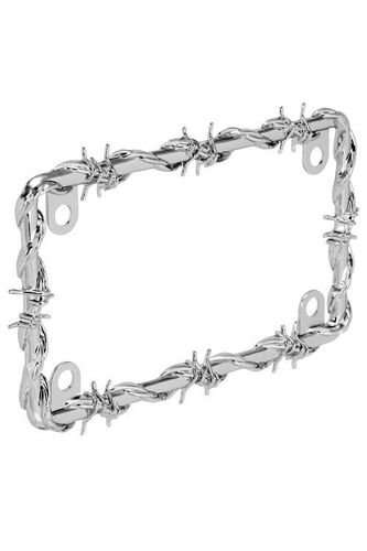 Barbed Wire License Plate Frame