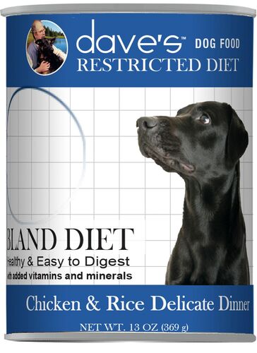 Bland Diet Chicken & Rice Delicate Dinner Wet Dog Food - 13 oz