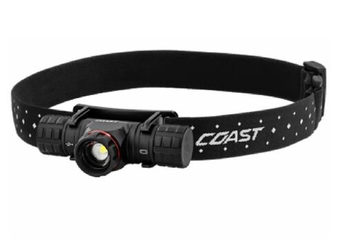 Black Rechargeable and Adjustable Head Lamp