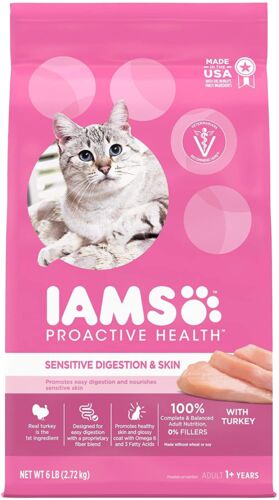 Adult Proactive Health Sensitive Digestion and Skin Dry Cat Food