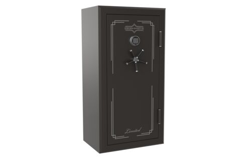 Surelock Security Co. 39 Gun Safe in Black/Tan with QuickTouch Vault ...