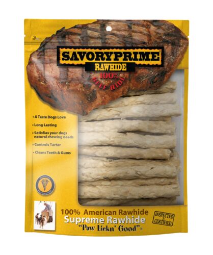 5" AMERICAN Munchie Sticks Natural Rawhide