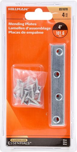 Hardware Essentials Zinc  Mending Plate