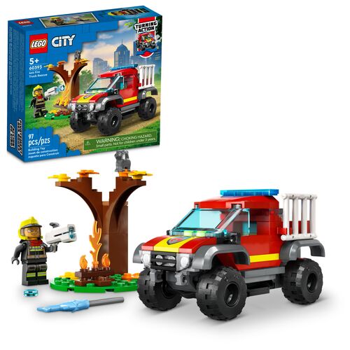City 4x4 Fire Truck Rescue