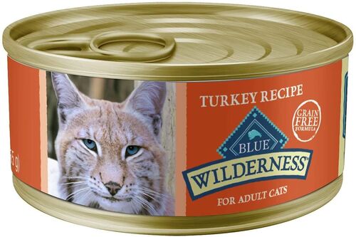 Wilderness High Protein Grain-Free Turkey Wet Cat Food For Adult Cats 5.5 oz