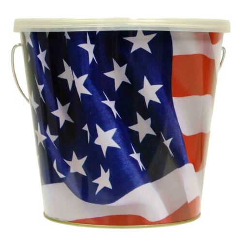 Patriotic Citronella Candle Bucket