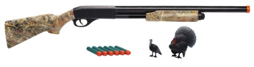 Camo Hunting Rifle with Foam Darts Toy