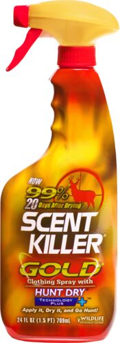 Gold Clothing and Boot Spray - 24 oz