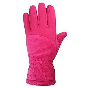 Girls Butter Pile Fleece Gloves