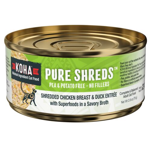 Duck Shreds Wet Cat Food - 2.8 oz