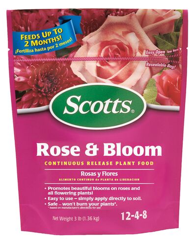 Rose & Bloom Continuous Release Plant Food - 3 Lb