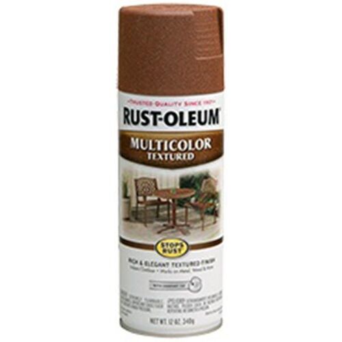Stops Rust Textured Finish Spray Paint in Multicolor - 12 oz