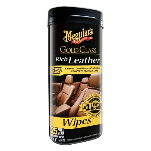 Gold Class Rich Leather Cleaner & Conditioner Wipes - 25 Pack