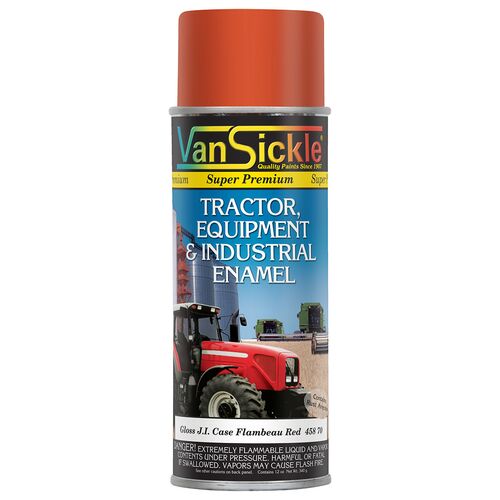 Tractor, Equipment, & Industrial Enamel Spray Paint in Case Red - 12 oz