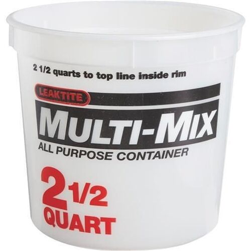 Mixing Container Open ENCORE 2 1/2 Quart Mix Mixing Container