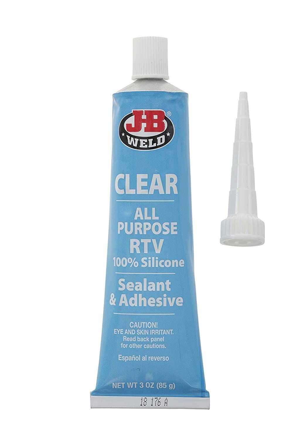 JB Weld Clear AllPurpose RTV Silicone Sealant and Adhesive