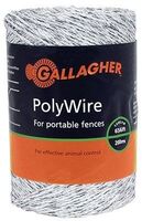 Polywire White Wire 656 Foot