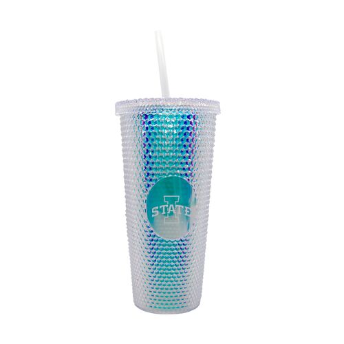 Iowa State Cyclones Iridescent Studded Tumbler - 24 oz
