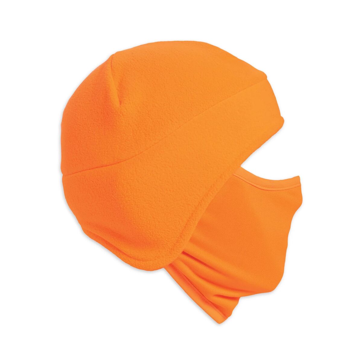 Spandex/Fleece Hat With Mask in Blaze
