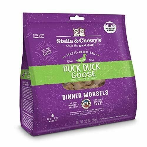 Freeze-Dried Duck Duck Goose Dinner Morsels for Cats - 3.5 oz