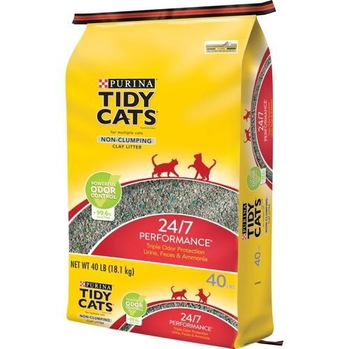 Tidy Cats Non-Clumping 24/7 Performance Cat Litter 40 lb Bag