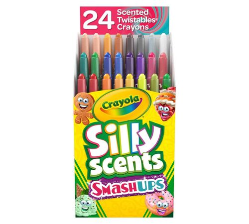 Silly Scents Smash Ups Mini Twistables Scented Crayons - 24 count