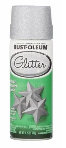 Silver Glitter Spray Paint (10.25 Oz)
