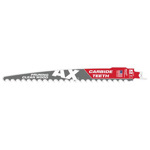 The Ax with Carbide Teeth for Pruning Clean Wood Sawzall Blade