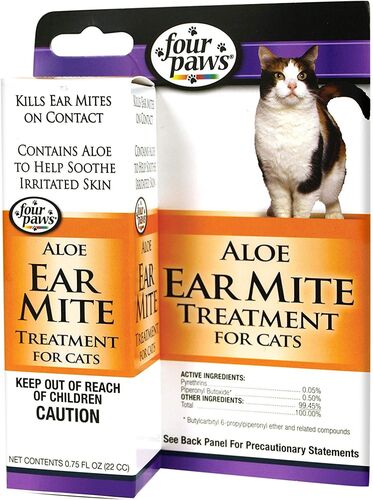 Healthy Promise Aloe Ear Mite Treatment for Cats - 0.75 oz