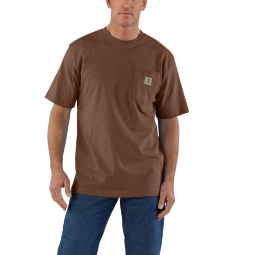 Men's Loose Fit Heavyweight Short-Sleeve Pocket T-Shirt