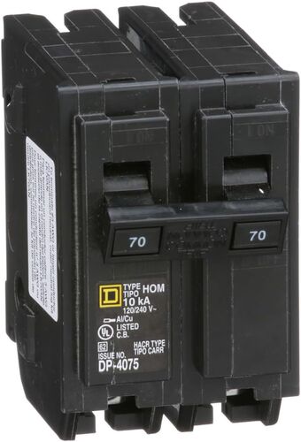 Homeline 70 Amp 2-Pole Circuit Breaker