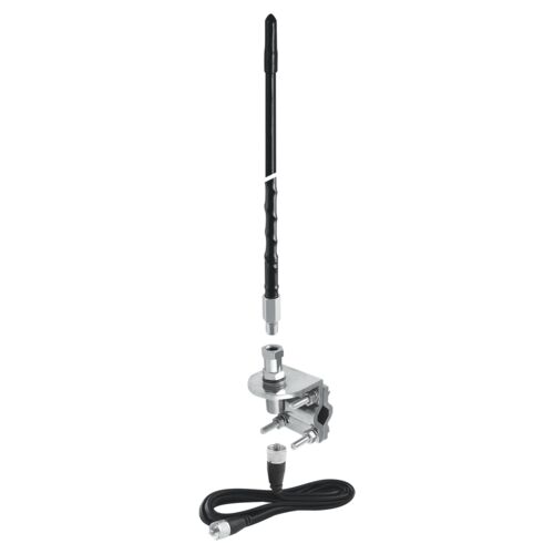 PowerWhip 1,000W Single CB Antenna Kit in Black