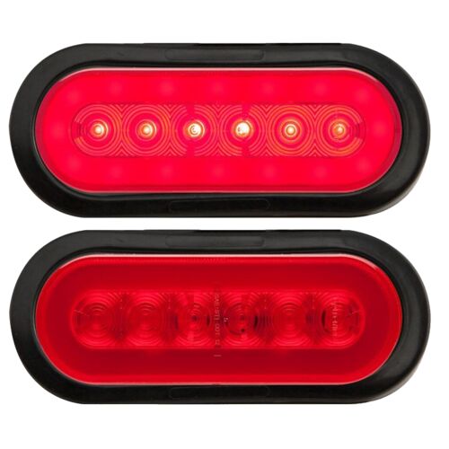 LED Glo Light Oval 22-Diode Trailer Light Kit - 6"