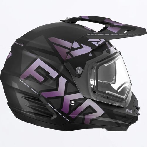 Men's Torque X Team with E-Shield and Sun Shade Snowmobile Helmet