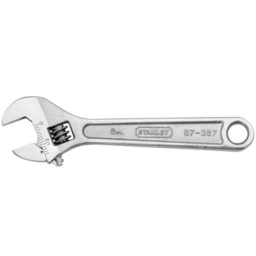 Chrome Steel Adjustable Wrench