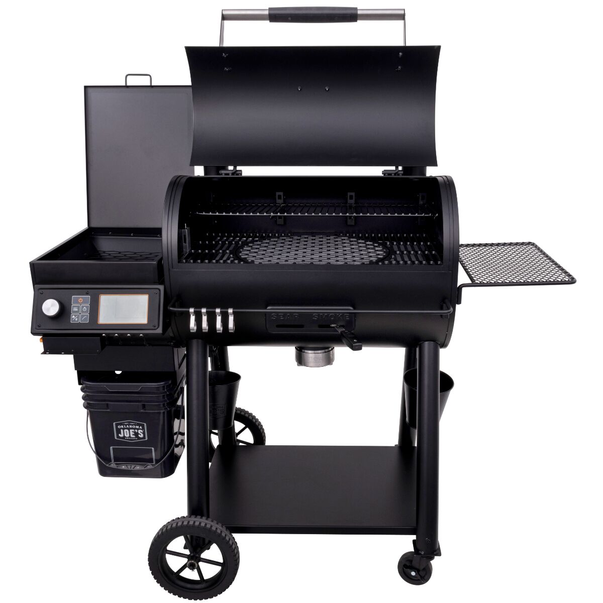 Oklahoma joe dual grill best sale