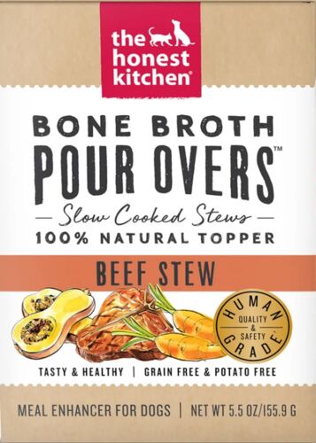 Beef Stew Broth Dog Food Topper - 5.5 oz