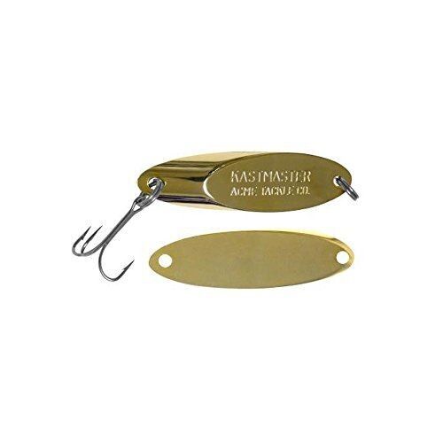 Kastmaster Plain with "Split Ring and "Treble Hook" 1/24 oz - Gold