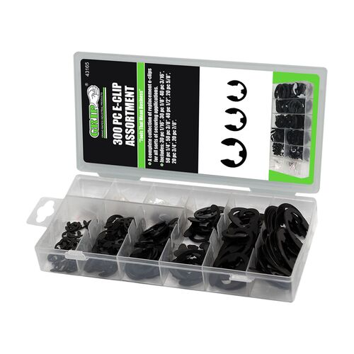 E-Clip Assortment - 300 Piece