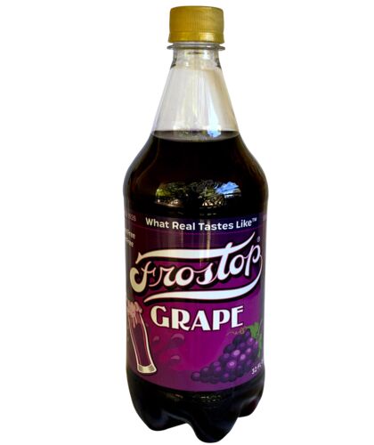 Grape Soda Pop 32 Oz Single Bottle