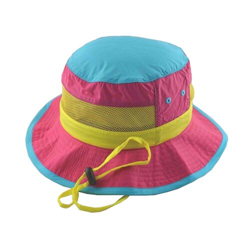 Little Girls' Sunshield Mesh-Side Boonie Hat Assorted