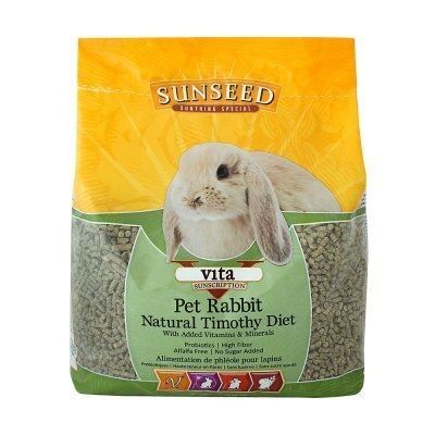 Vita Sunscription Pet Rabbit Natural Timothy Diet - 5 lb