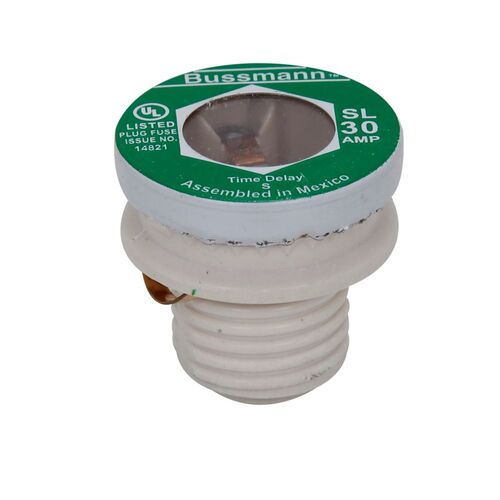 30 Amp Time Delay Loaded Link Rejection Base Plug Fuse