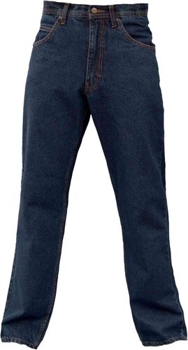 Men's Traditional Fit Denim Dungaree in Indigo Denim Enzyme Wash